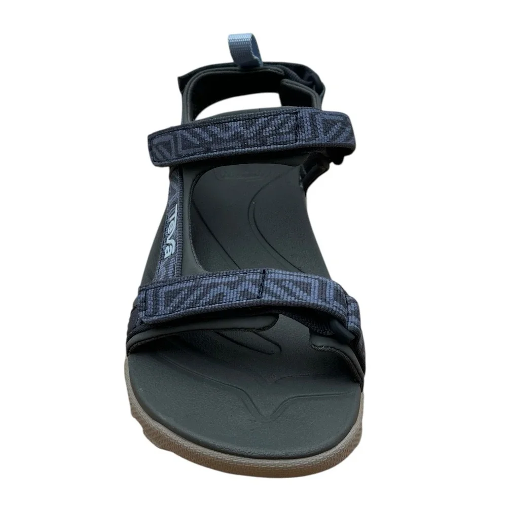 Teva K Tanza Youth Big Boys Sport Outdoor Sandals Size 1 Blue Gray‎ Adjustable